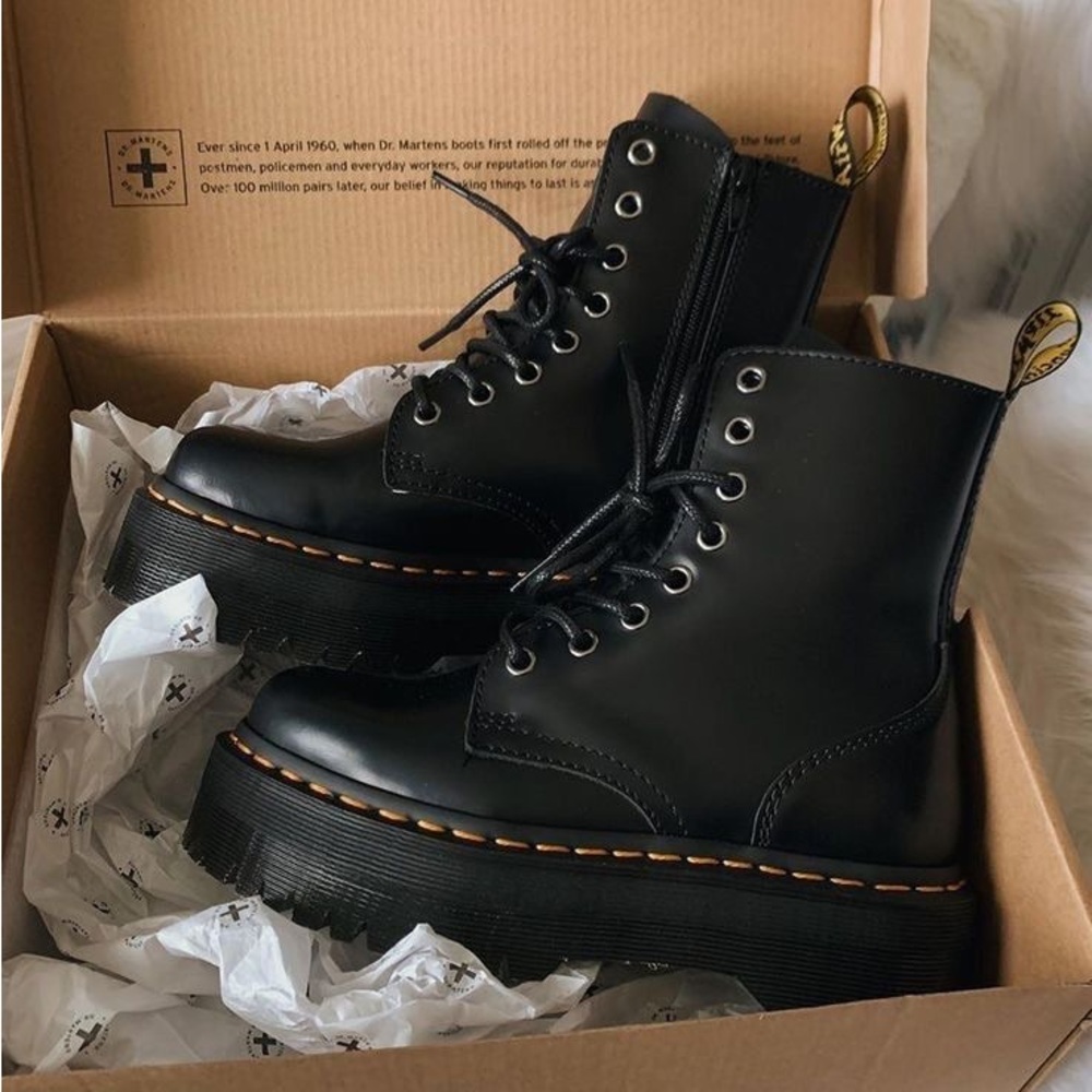 JADON BOOT SMOOTH LEATHER PLATFORMS